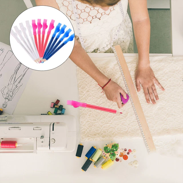 12 Stück Marker Bleistifte Nähen Stoff Arbeitswerkzeuge Kleid Bleistif