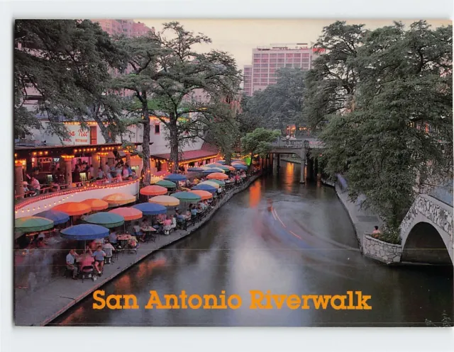 Postcard San Antonio Riverwalk Texas USA North America