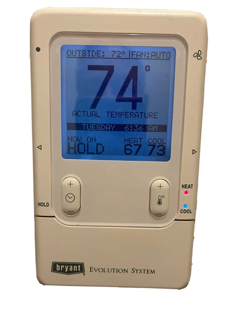 Bryant Evolution-SYSTXBBUID01-A Programmable Digital Thermostat, Template Manual Bryant Evolution-SYSTXBBUID01-A Programmable Digital Thermostat, Template Manual