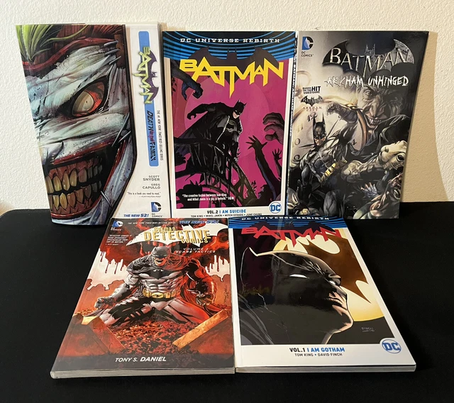 DC Comics TPB Lot Batman Arkham Unhinged I Am Suicide Gotham Scare Tactics
