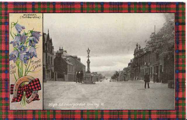 Scotland Postcard - High Street - Invergordon - Ross & Cromarty - Ref 1441A