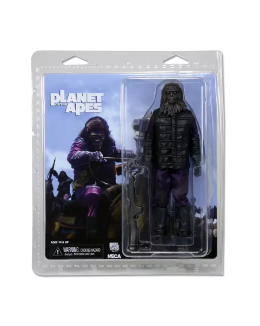 Neca Planet Of The Ape Classic Gorilla Soldier Figure Doll 8" Action Retro 2