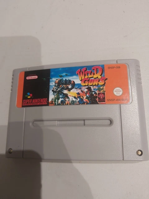 Wild Guns Super Nintendo