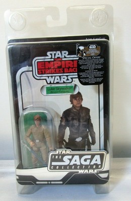 Luke GGSW-313-STAR WARS-LUKE SKYWALKER -THE SAGA COLLECTION-2007-CON BOX-NEW BESPIN 