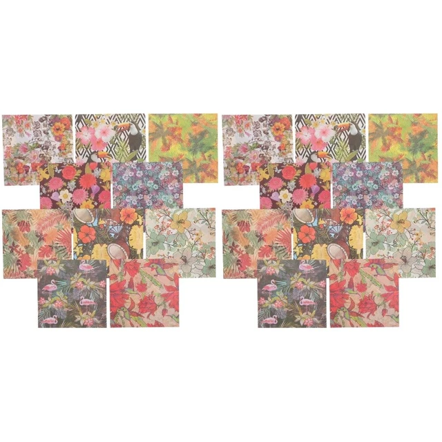 4 Sets scrapbook paper Origami Papier Diy Doppelseitige Diy Origami Papier Origa
