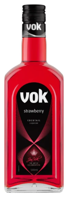 Vok Strawberry Liqueur 500ml Each