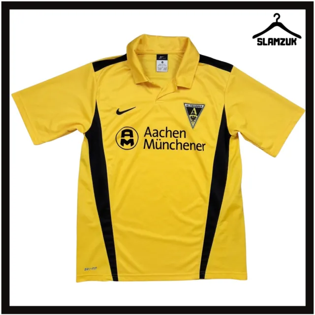 Alemannia Aachen Fußball Shirt Nike Medium Heim Trikot Trikot 2010 2011 E87