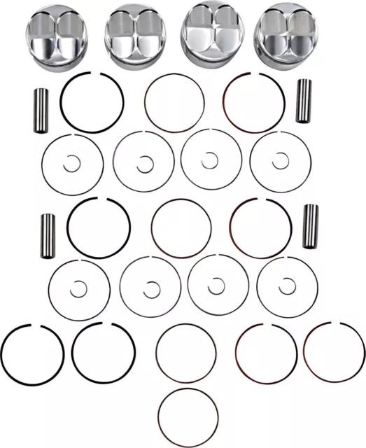 J.E. Pistons Round Piston-1.00mm Oversize to 74.00mm, 13.0:1 Compression-149299
