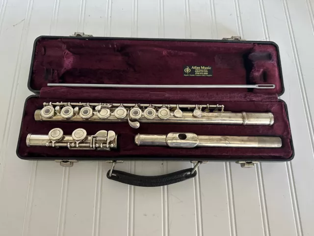1982 Artley 15-0 Silver Plated Flute Made in USA 1982 Artley 15-0 Silver Plated Flute Made in USA