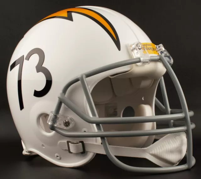 SAN DIEGO CHARGERS NFL Schutt NOPO Football Helmet Facemask / Faceguard 3