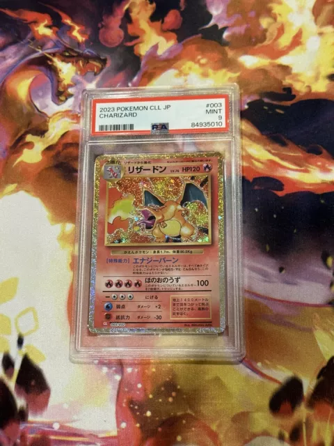 POKEMON PSA 9 MINT Charizard 003/032 Japanese Classic Collection