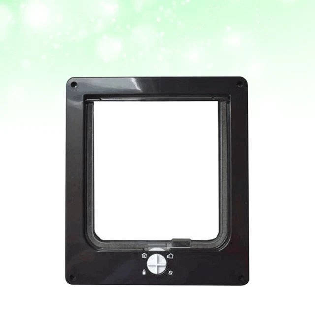 Pantalla para mascotas puerta gato puertas interior resistente a la intemperie interior