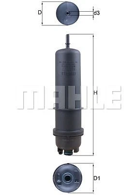 Knecht KC 8 - Filtro Carburante