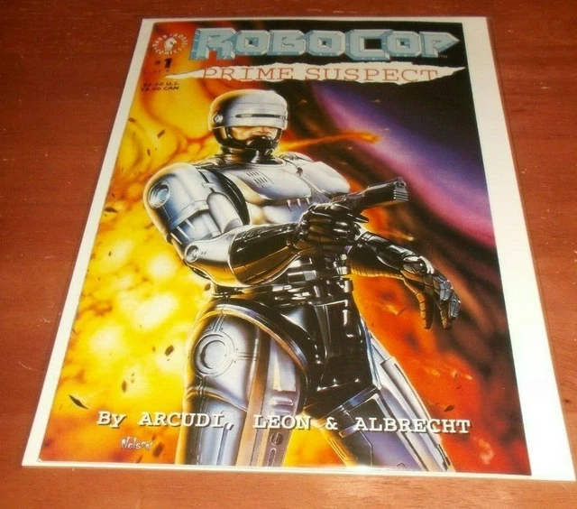 Robocop Prime Suspect # 1 Fine Dark Horse Comics 1992