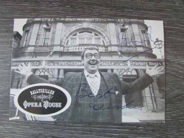 Frank Carson Irish Comedian Ballyskillen Opera Original Hand Signed Photo #1