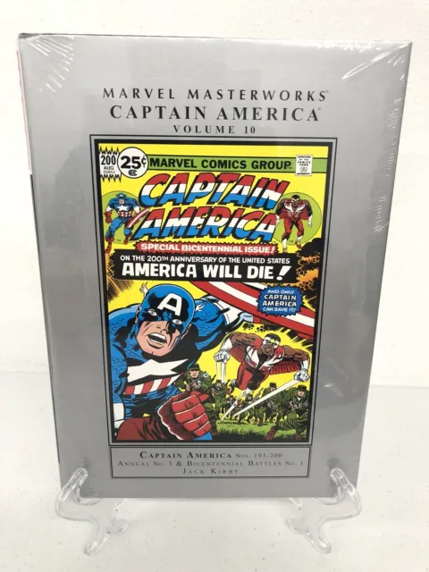 Captain America Volume 10 Collects #193-200 Marvel Masterworks HC New Sealed