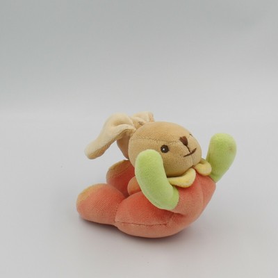 Kaloo Mini Doudou lapin rose jaune noeud candies lollies KALOO Lapin Mini doudou 