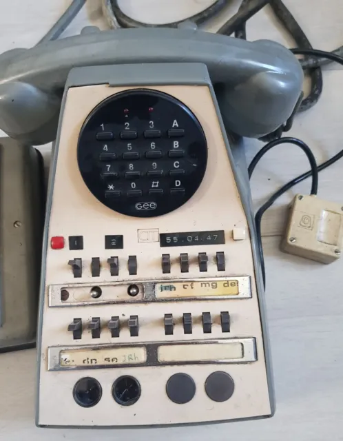 Ancien Telephone standard téléphonique CIT Année 50-60 3