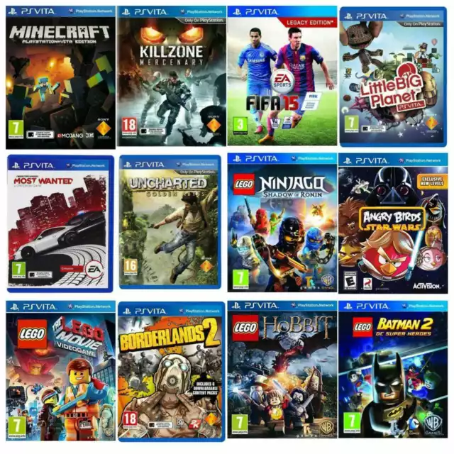 PS Vita Games Buy 1 Or Bundle / Assorted  - Fast & Free Delivery - UK Stock