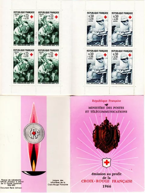 FRANCE 1966 Croix-rouge CARNET  YT n° 2015  Neuf ★★ luxe / MNH  (N)