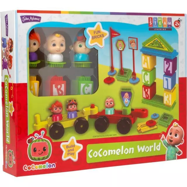 Cocomelon World Fun Bricks Building Set