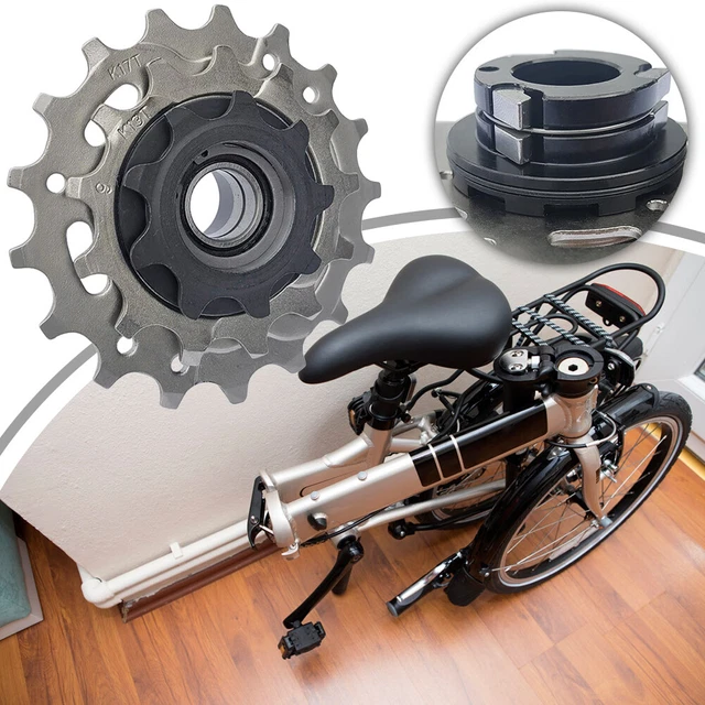 FOLDING BIKE FREEWHEEL Practical Freewheel with Bearing Freehub Body