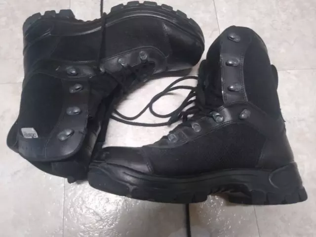 Haix Airpower P3 Black Tactical Police Boots Sz 11 3