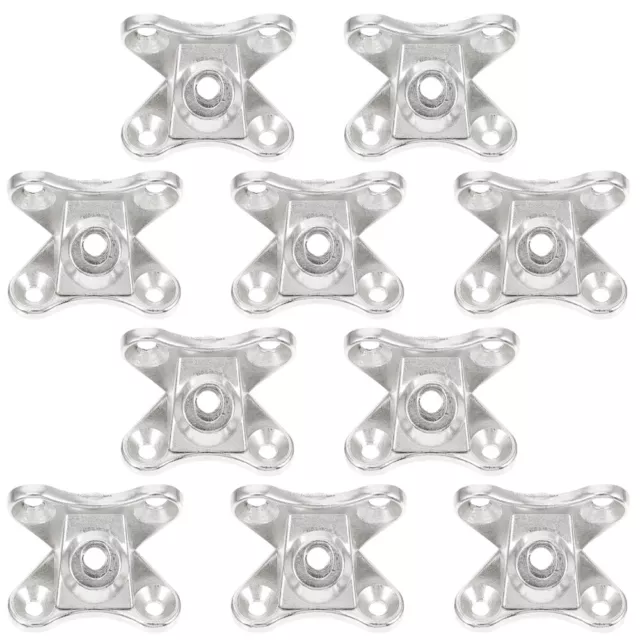 Detachable Stainless Steel L Brackets for Furniture, 20pcs-SO