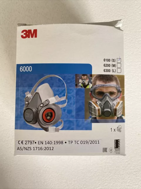 Masque complet 3M Série 6000 - Taille Standard 3M-6800