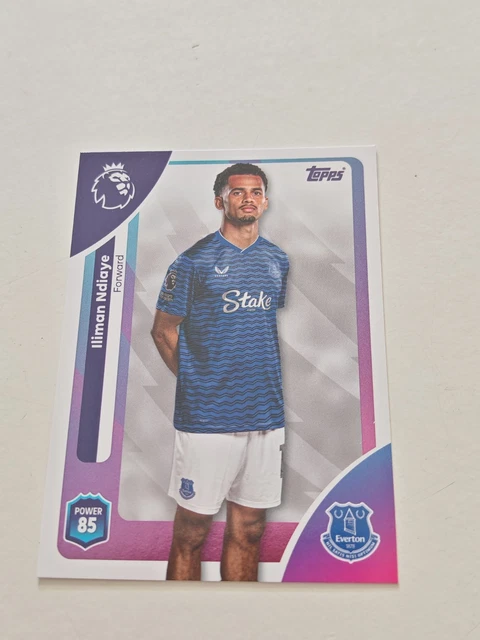 Carte Panini Prizm Premier League 2024 - Everton Joleon Lescott Auto #S-JL