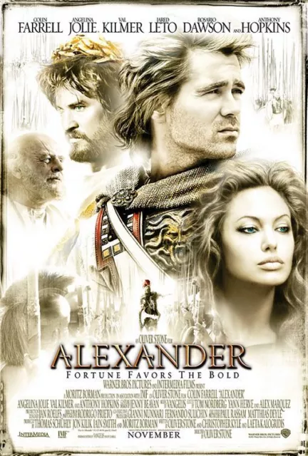 ALEXANDER great original 27x40 D/S movie poster 2004