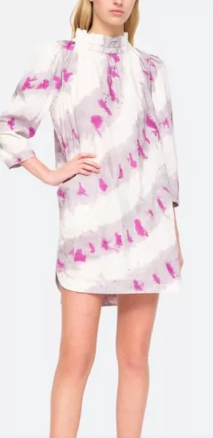 Sea New York Fuchsia Tie Dye Tamara Tunic Dress  XS