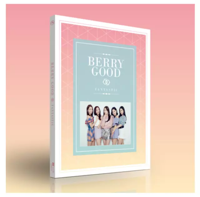 K-POP BerryGood 1st Mini Album " Fantastic " Official - 1 Photobook + 1 CD