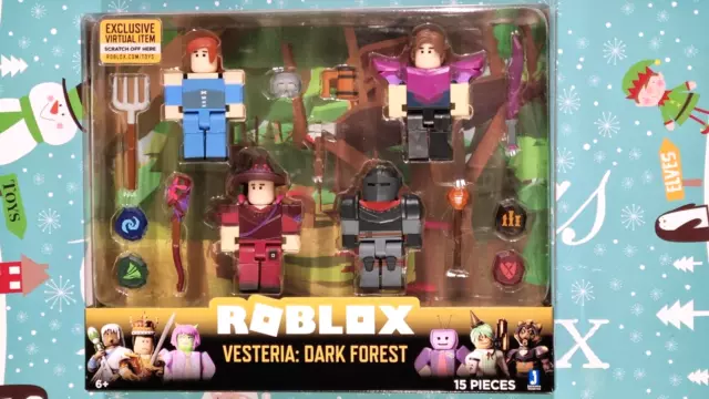 Roblox Vesteria: Dark Forest 3-Inch Figure 4-Pack Set