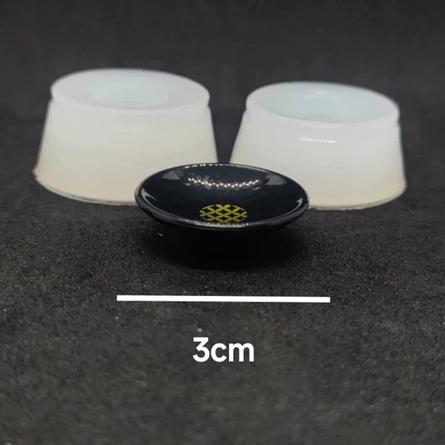 DOLLHOUSE MINI CRYSTAL Drip Glue Lamian Noodles Bowl Tableware DIY