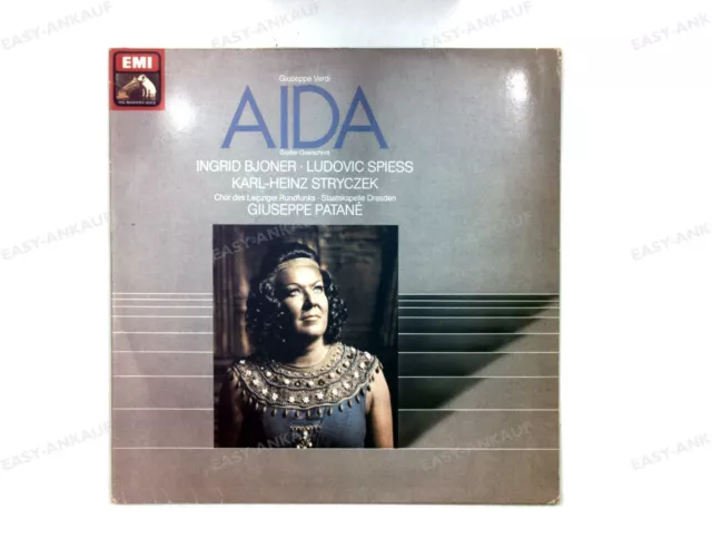 Giuseppe Verdi - Aida - Großer Querschnitt GER LP '