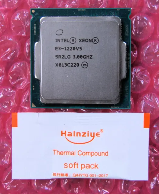 Intel Xeon E3-1220V5 SR2LG Quad-Core 3,0 GHz/8M Sockel LGA1151 Prozessor CPU