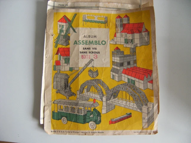 Ancien jeu construction Assemblo - Collection