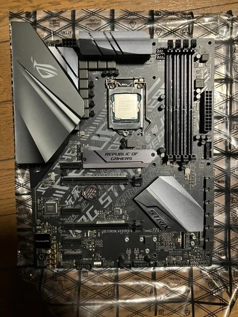 Mainboard Asus Rog Strix H370 F Gaming ROG STRIX H370-F Gaming Motherboard  With Intel Core I7-8700K CPU
