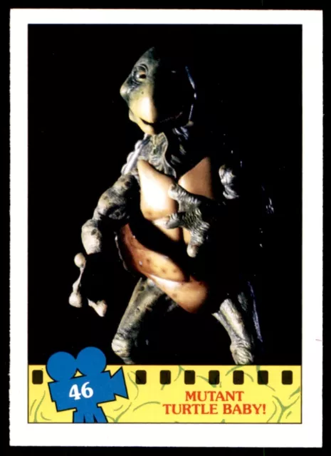 TMNT Topps Movie Cards (1990) Mutant Turtle Baby! No. 46