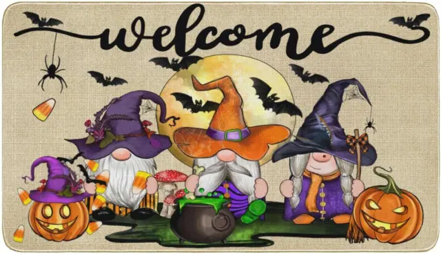 https://www.picclickimg.com/I~UAAOSwF8NlA4oh/Halloween-Doormat-Indoor-Outdoor-Rug-Funny-Gnome-Pumpkin.webp