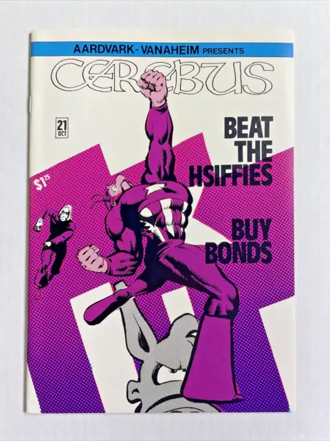 Cerebus #21 NM 1980 Aardvark Vanaheim Comics Barry Smith letter