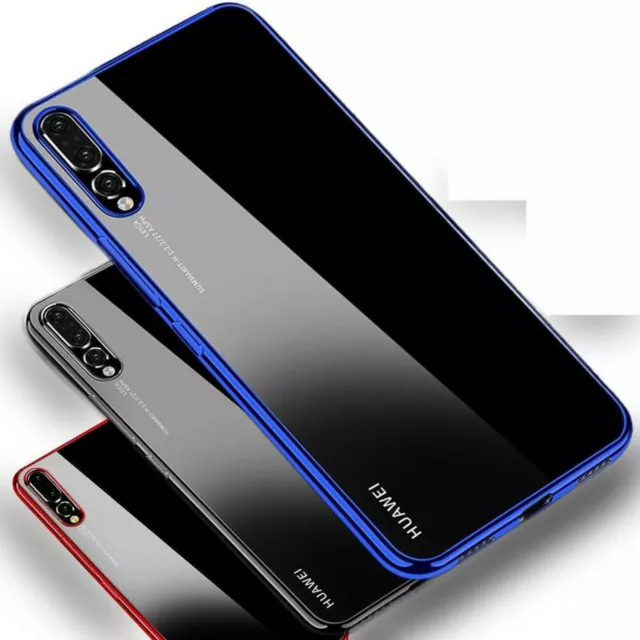 Schutz Hülle +GRATIS SCHUTZGLAS für Huawei P40 P30 P20 Pro Lite Case Cover