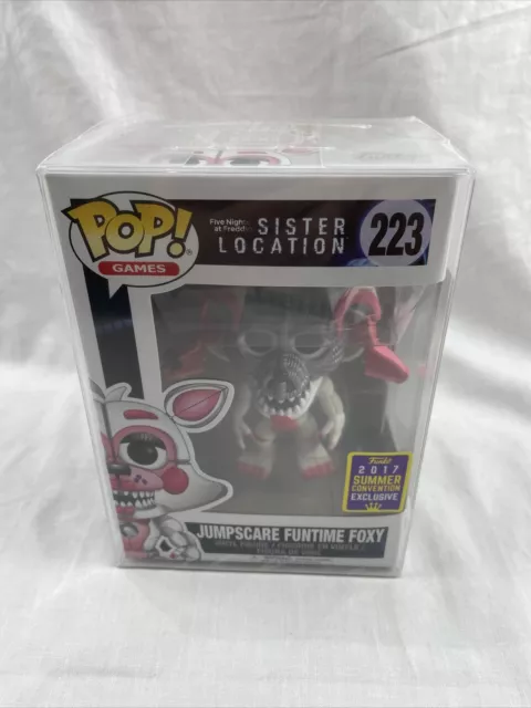 Funko POP SDCC 2017 Exclusive Sister Location 223 Jumpscare Funtime Foxy 