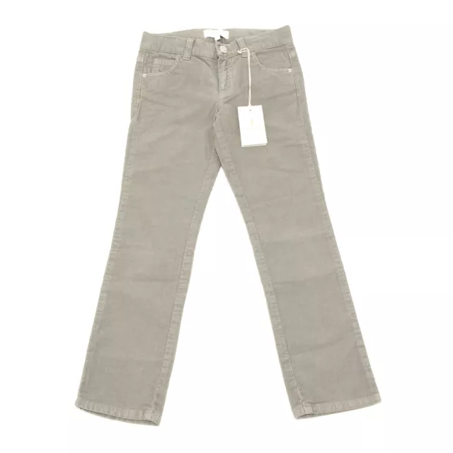 8537G pantaloni bimbo grigi GUCCI cotone velluto pantalone trousers kids