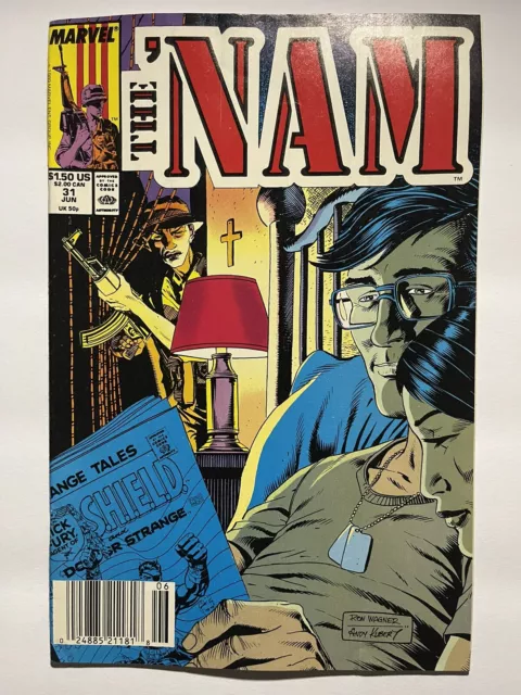 The NAM #31 Marvel Comics Doug Murray Vietnam War Comics 1989 Newsstand