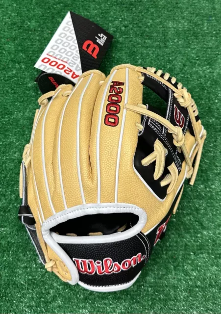 2024 Wilson A2000 DP15SS Pedroia Fit 11.5" Infield Baseball Glove SuperSkin