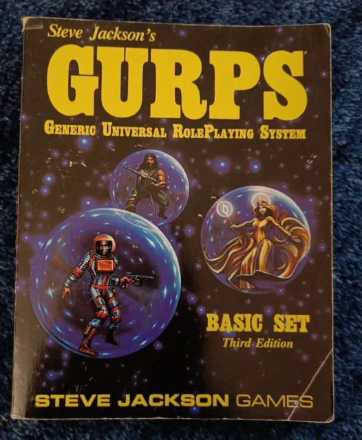 Steve Jackson's GURPS - Basis Set - Third Edition - SJG