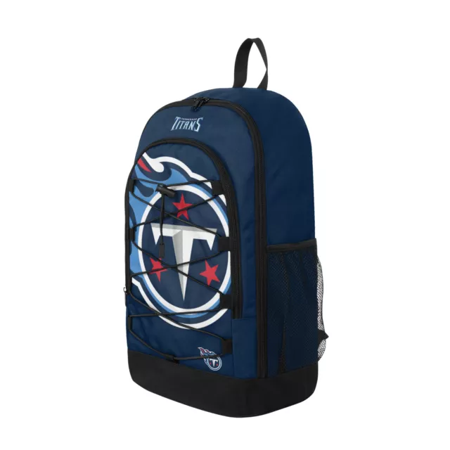 NFL Tennessee Titans Big Logo Bungee Backpack Bag Football 2