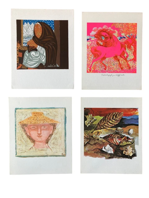 BolaffiArte litografie serie Le Stagioni Migneco Sassu Campigli Guttuso